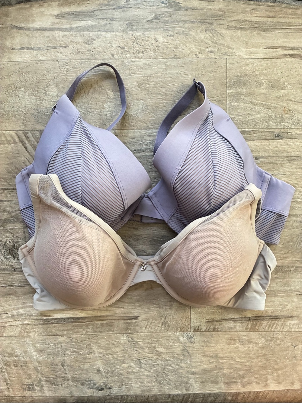 ThirdLove 2 Bras 24/7 Classic Contour Plunge Shadow Stripe Lace